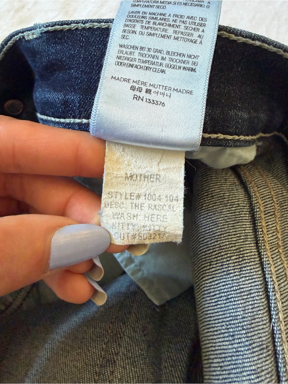 MOTHER The Rascal Skimp Slim Fit Jeans REVOLE - Picture 16 of 16